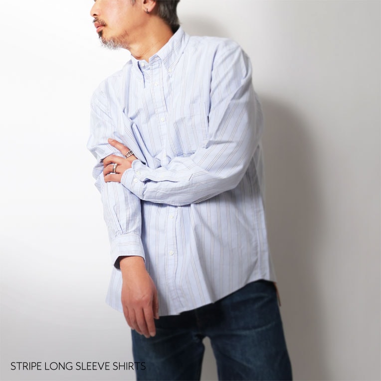 BROOKS BRITHERS / ブルックスブラザーズ BR01 STRIPE LONG SLEEVE