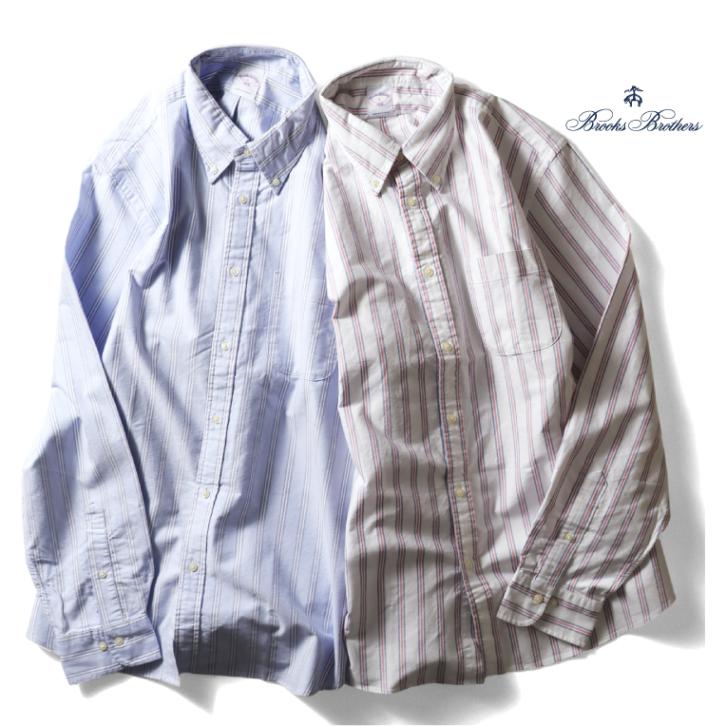 BROOKS BRITHERS / ブルックスブラザーズ BR01 STRIPE LONG SLEEVE SHIRTS /  ストライプ長袖シャツ -全2色- 