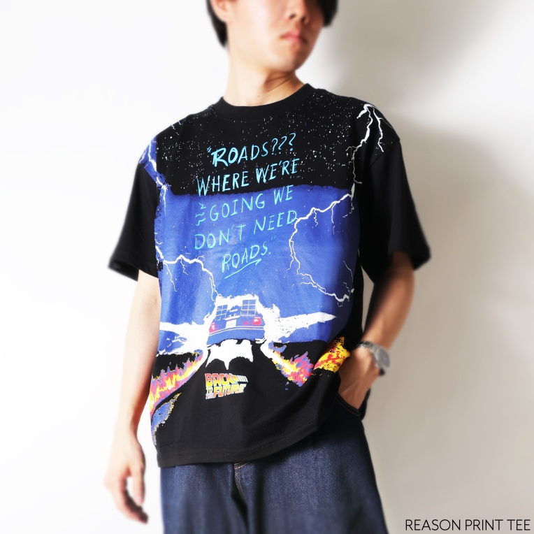 REASON CLOTHING / リーズンクロージング RSN261 REASON PRINT TEE