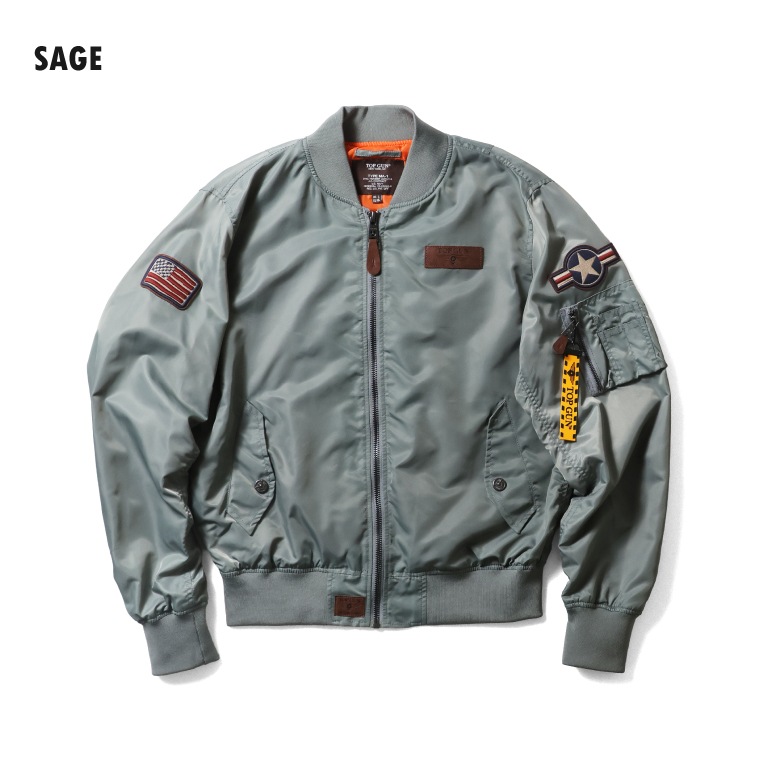 TOP GUN / トップガン TGJ2613 BLOOD CHIT BOMBER JACKET / ブラッド