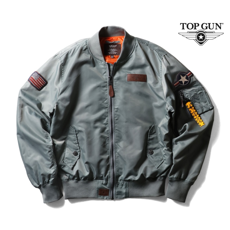 TOP GUN / トップガン TGJ2613 BLOOD CHIT BOMBER JACKET / ブラッドチットボンバージャケット -全1色- 