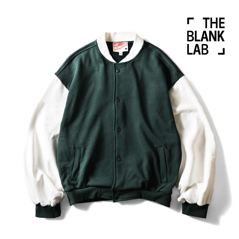 THE BLANK LAB / ザ ブランク ラボ AAC535 SWEAT STUDIUM JACKET / スウェットスタジアムジャケット -全1色- 
