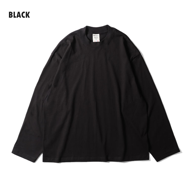 SHAKA WEAR / シャカウェア SHAKA263 7.5oz HEAVYWEIGHT OVER SIZED LONG SLEEVE / 7.5オンス ヘビーウエイトオーバーサイズロングスリーブ  -全3色- 