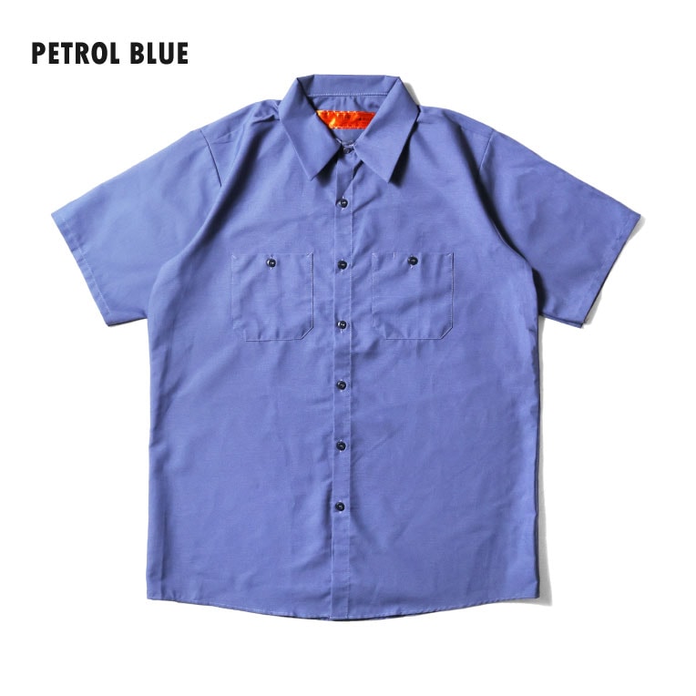 RED KAP / レッドキャップ  R-SP24 MEN'S SHORT SLEEVE INDUSTRIAL WORK SHIRT / メンズ半袖インダストリアルワークシャツ -全8色- 