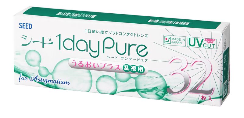 シード　ワンデーピュアうるおいプラス乱視用（32枚）
