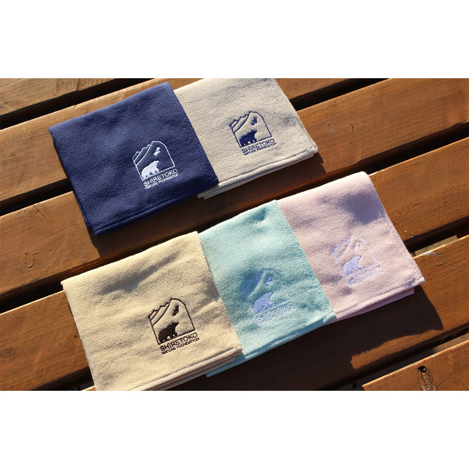 ハンカチ 今治タオル（imabari towel） SODA 水玉 ストライプ ボーダー 2枚