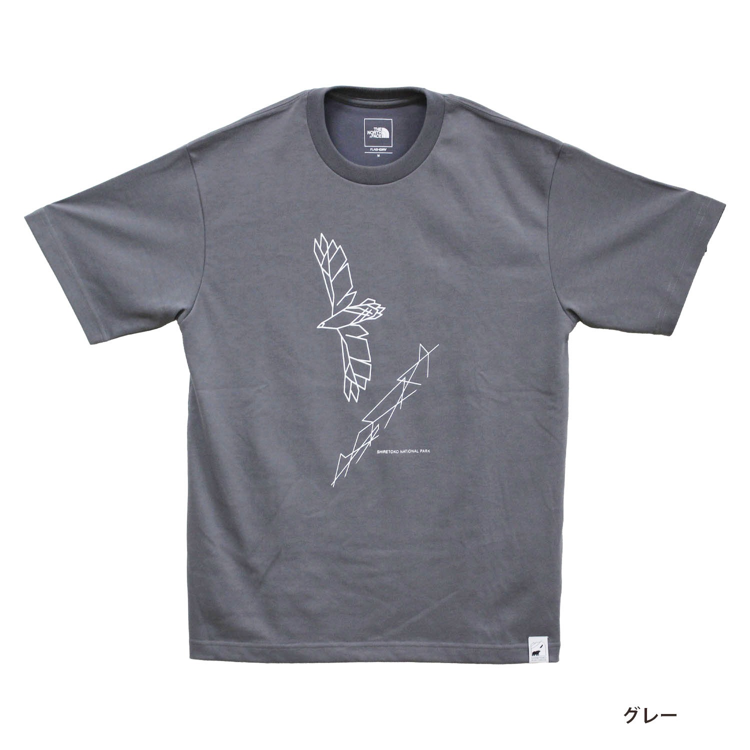 THE NORTH FACE /�������������������������������� SHIRETOKO NATURE FOUNDATION / ����Komnupuri Tee��Eagle-design