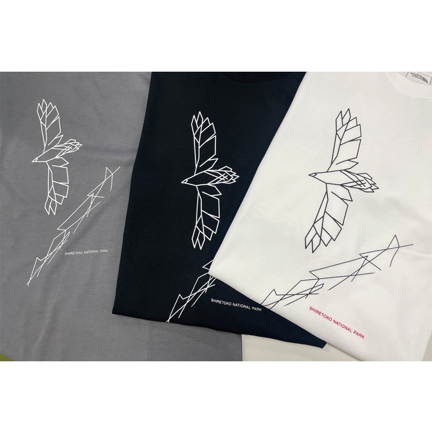 THE NORTH FACE /�������������������������������� SHIRETOKO NATURE FOUNDATION / ����Komnupuri Tee��Eagle-design