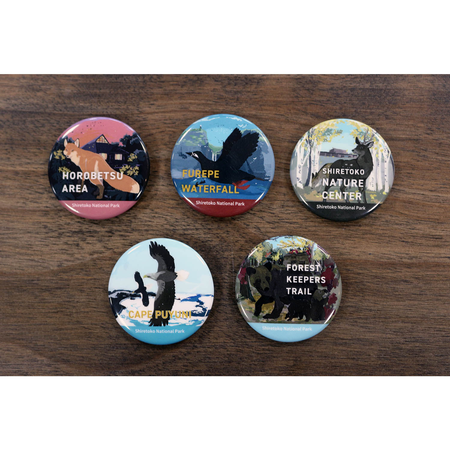 SHIRETOKO SCENIC SPOTS Badges ��