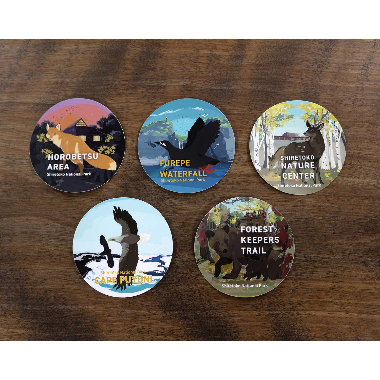 SHIRETOKO SCENIC SPOTS Stickers ��