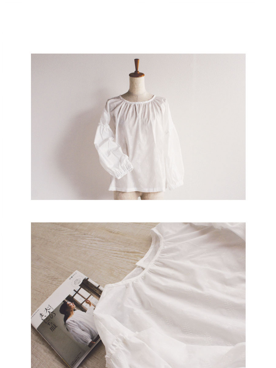 コットンローンレース plante