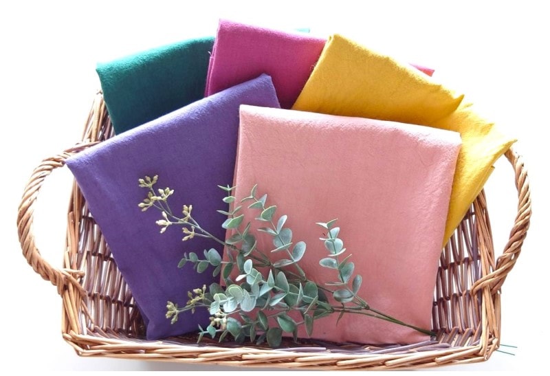 くったりとしたハーフリネンキャンバス