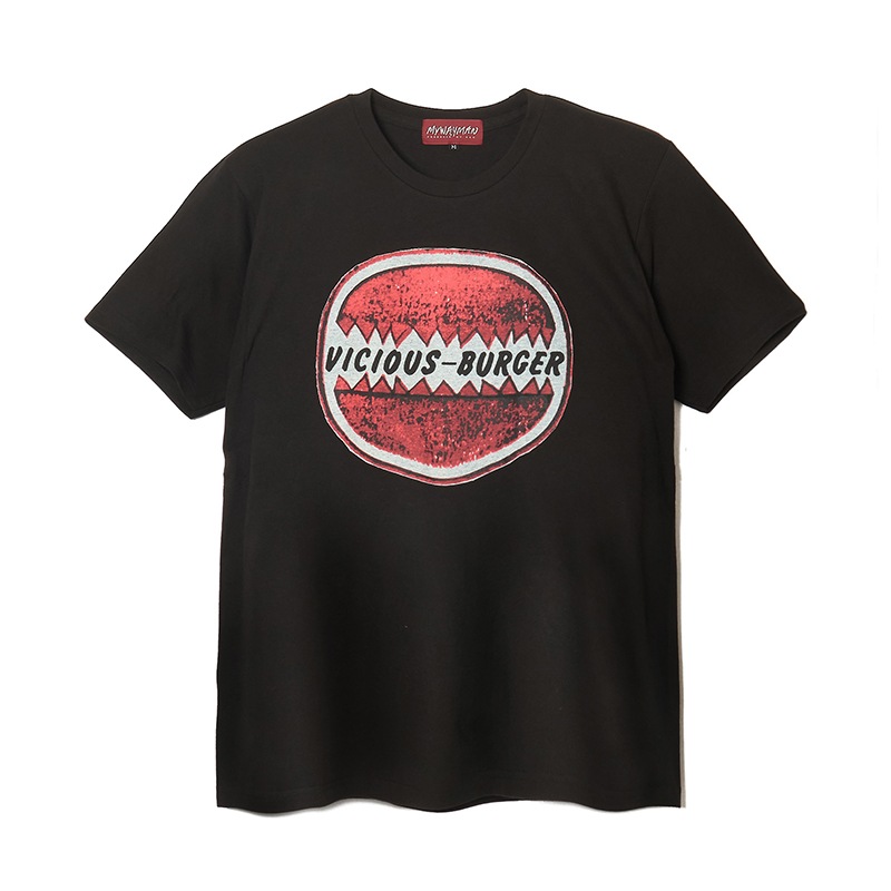 【USA製】United Sports ロンT VICIOUS-BURGER 666 Tシャツ VICIOUS-BURGER｜パンクTシャツ・ロックTシャツ通販
