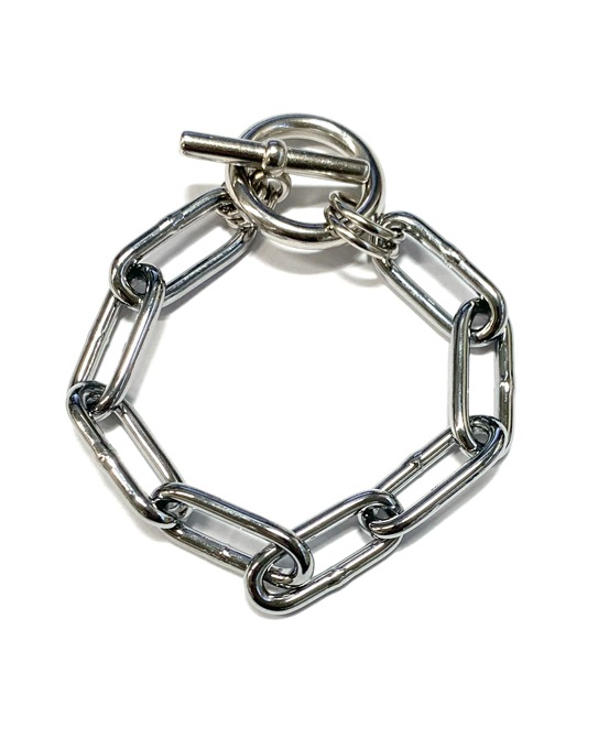 7/30まで出品！ポップロックチェーン ブレスレット ツートン ポップロック ボール チェーン ブレスレット：Good Art