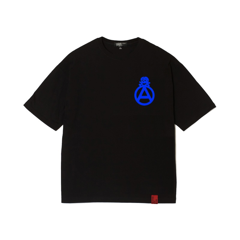 AKM Tシャツ ビックシルエット ビッグシルエットTシャツ (A-SKULL)|『666』パンクロック