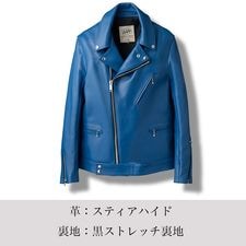 666 ハードコアレザージャケット《LJM-4》 スティアハイド LJM-4 ハードコア ライダースジャケット｜『666』パンクロック