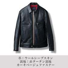 LJM-9TF タイトフィット センタージップ ライダースジャケット｜『666