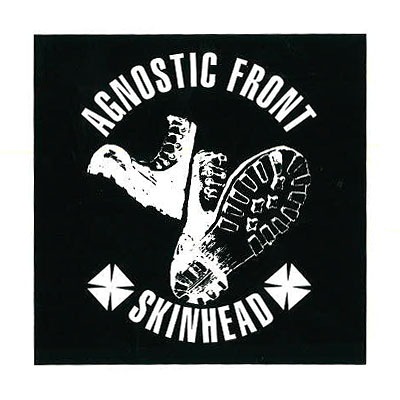 ステッカー AGNOSTIC FRONT｜『666』パンクロックファッションの通販