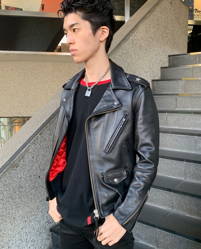 666 ORIGINAL】9分袖バイカーワッフル長袖Tシャツのご紹介！！