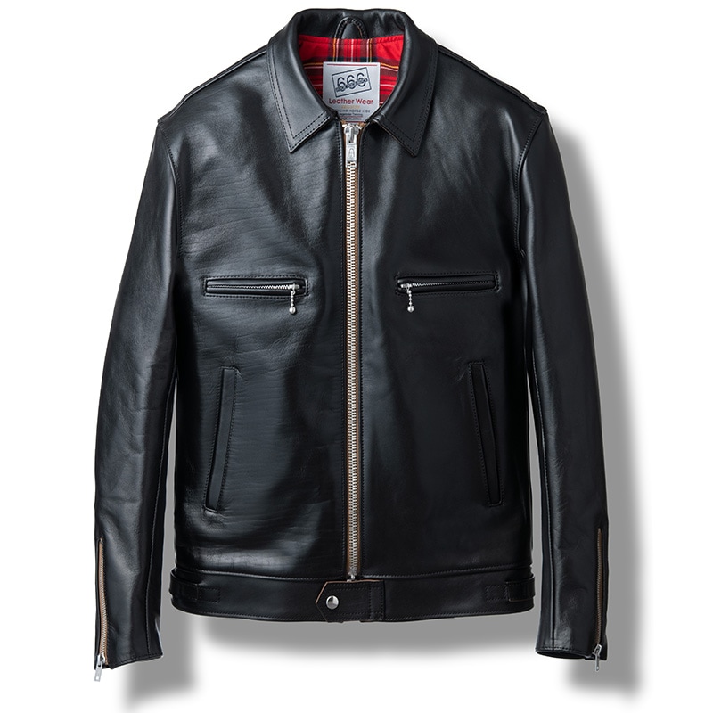 LJM-17TF タイトフィット シングル ライダースジャケット｜『666』パン