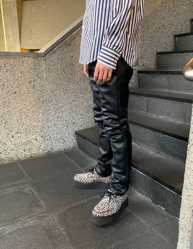 666 MAX FAUX レザー ロンドンスリムジップジーンズ　パンツ 楽天市場】666トリプルシックス◇666 MAX FAUX レザー ロンドン