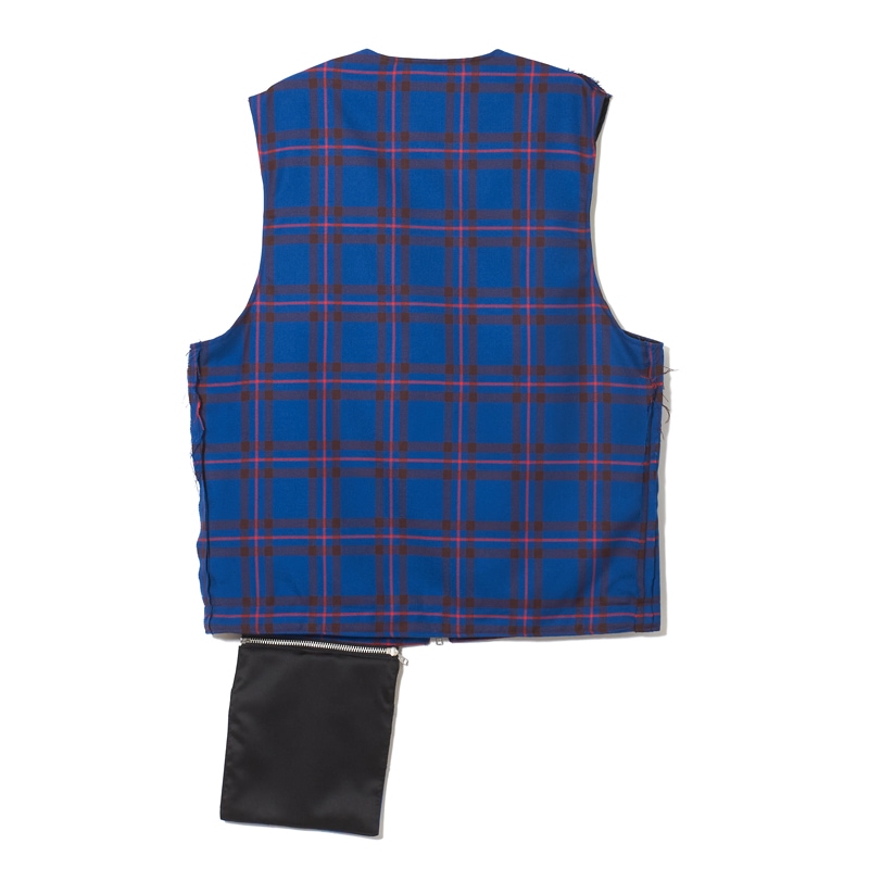 666 ノーフューチャーエリオットチェック柄 ベスト Lサイズ NEW!!! 【666 ORIGINAL】 NO FUTURE VESTが入荷しました！！！