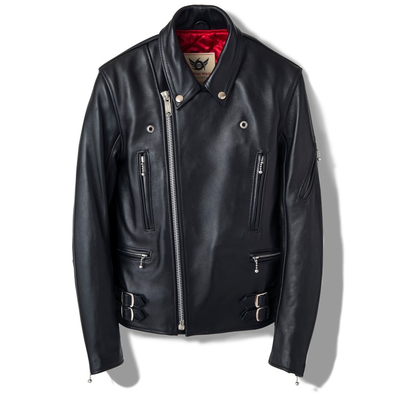 LJM-4 ハードコア ライダースジャケット｜『666』パンクロック