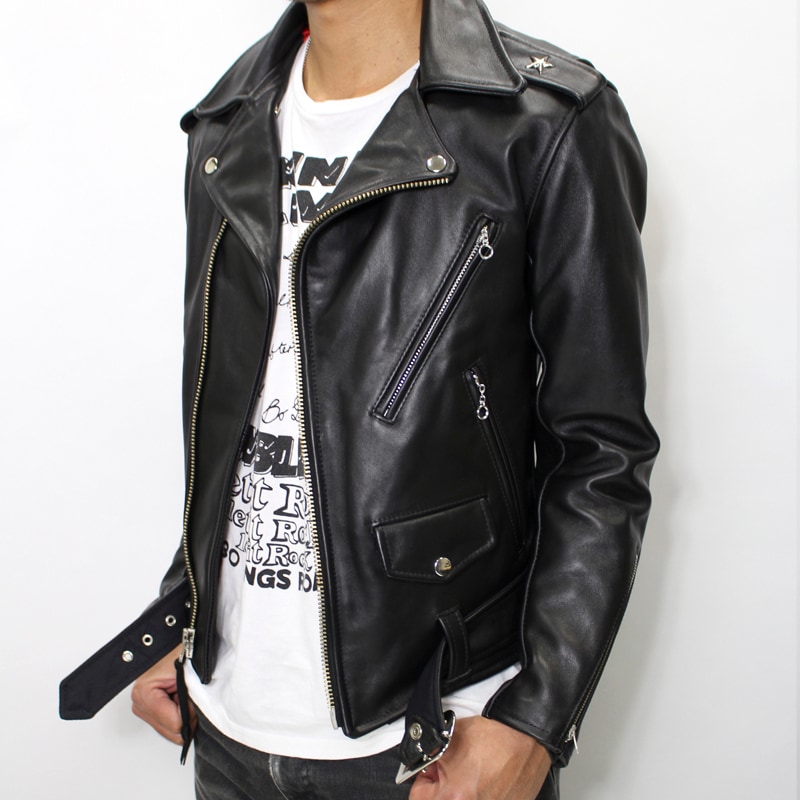 洋楽 j LJM-7 ワンスター ライダースジャケット｜『666』パンクロック