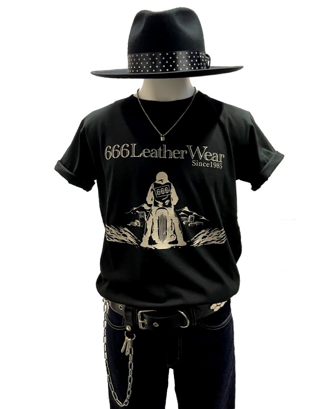 666LEATHER WEAR T�����-BIKER-