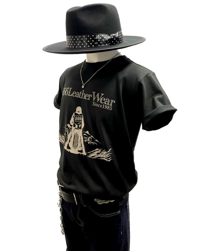 666LEATHER WEAR T�����-BIKER-