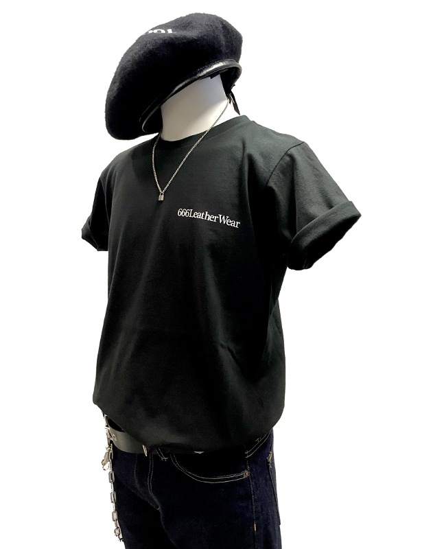 666LEATHER WEAR T�����-CIRCLE LOGO-