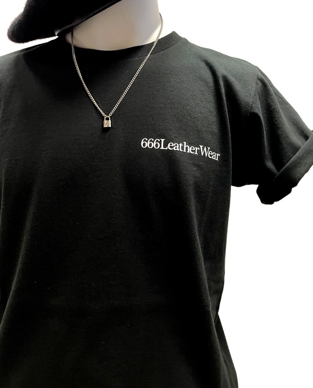 666LEATHER WEAR T�����-CIRCLE LOGO-