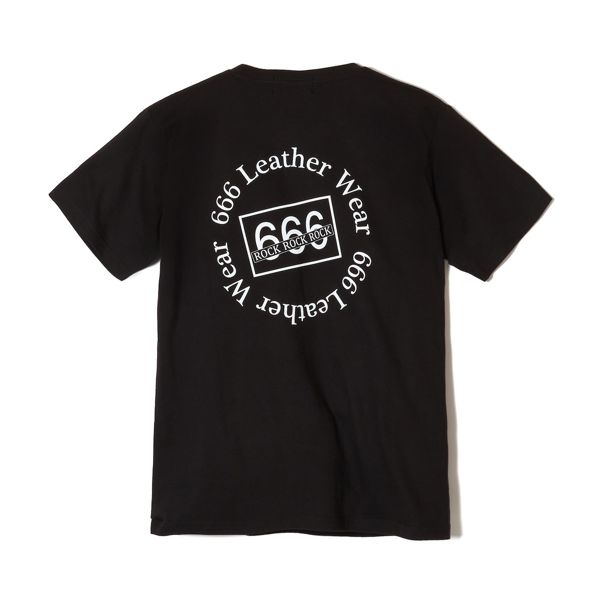 666LEATHER WEAR T�����-CIRCLE LOGO-