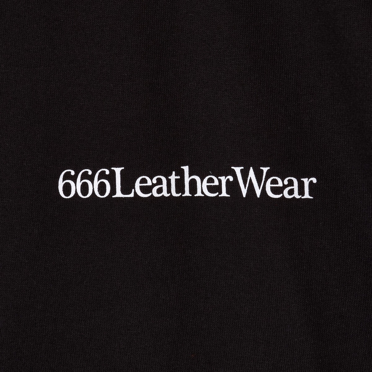 666LEATHER WEAR T�����-CIRCLE LOGO-