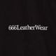 666LEATHER WEAR T�����-CIRCLE LOGO-