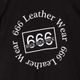 666LEATHER WEAR T�����-CIRCLE LOGO-