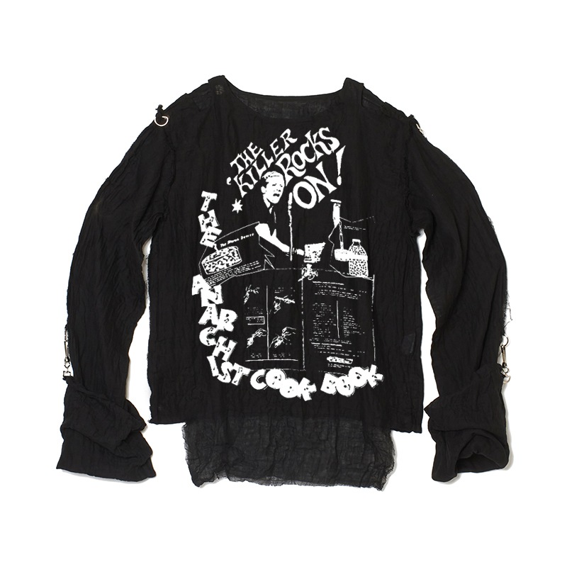666 ムスリントップ VIVE LE ROCK(セディショナリーズ)｜パンクTシャツ