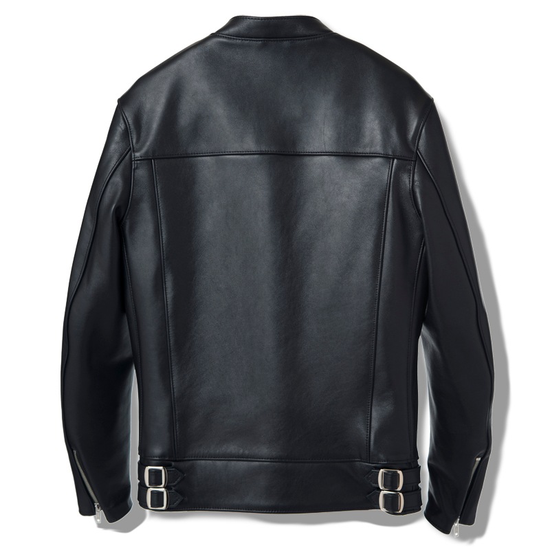 LJM-21TF タイトフィット マンダリンカラー シングル ライダース