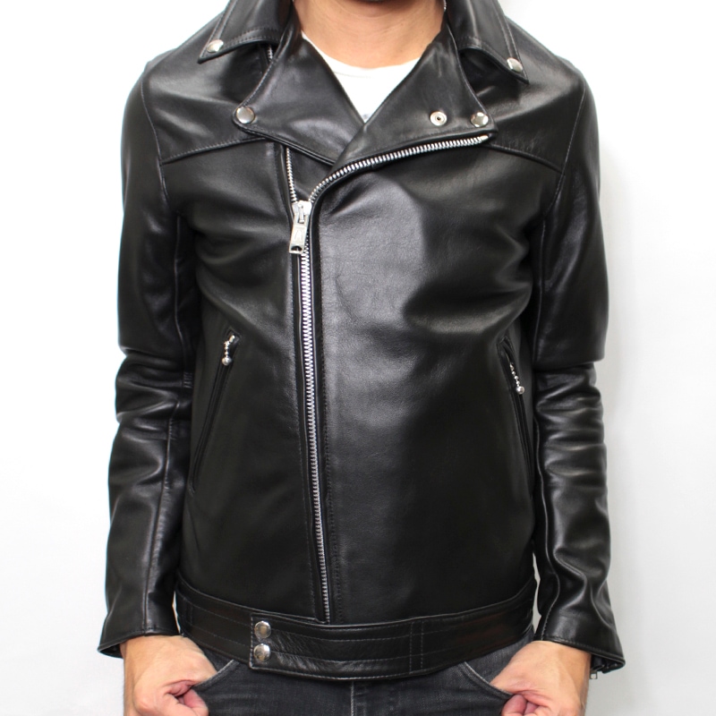 LJM-23TF タイトフィット フロントフラップ ライダースジャケットTYPE