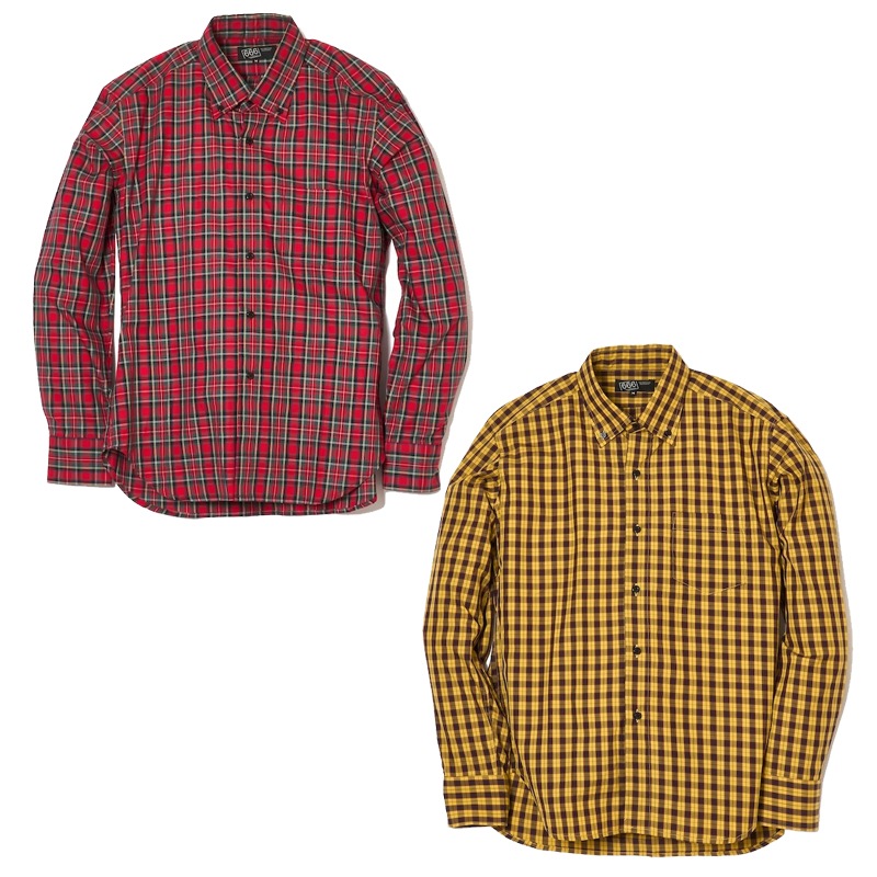 1977” ワイドスプレッドカラー・ボタンダウンシャツ｜『666』パン