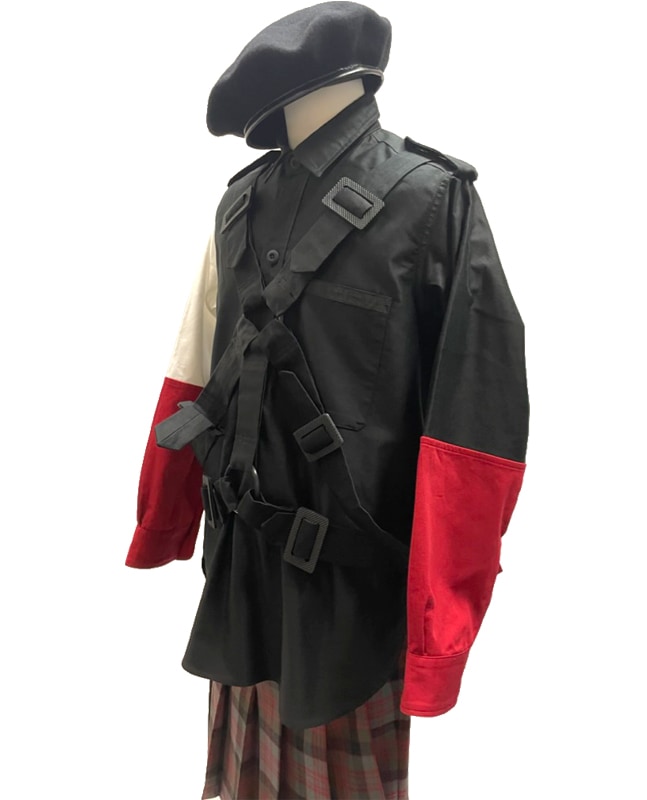 ブラックマーケット製　パラシュートシャツ　666 パンク ジムズイン　好きに パラシュートシャツ(セディショナリーズ)｜『666』パンクロック