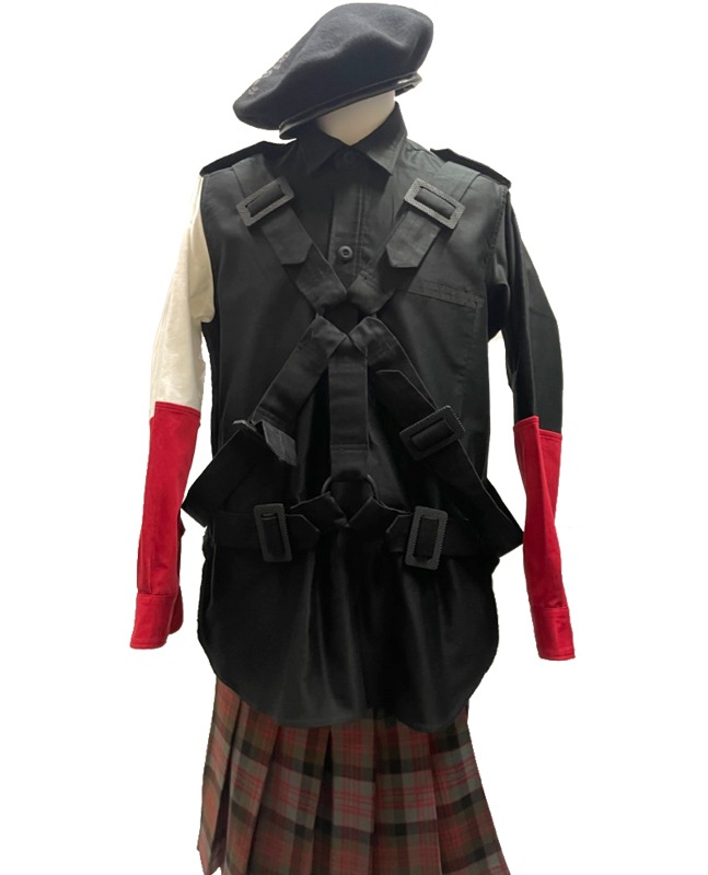 ブラックマーケット製　パラシュートシャツ　666 パンク ジムズイン　好きに パラシュートシャツ(セディショナリーズ)｜『666』パンクロック