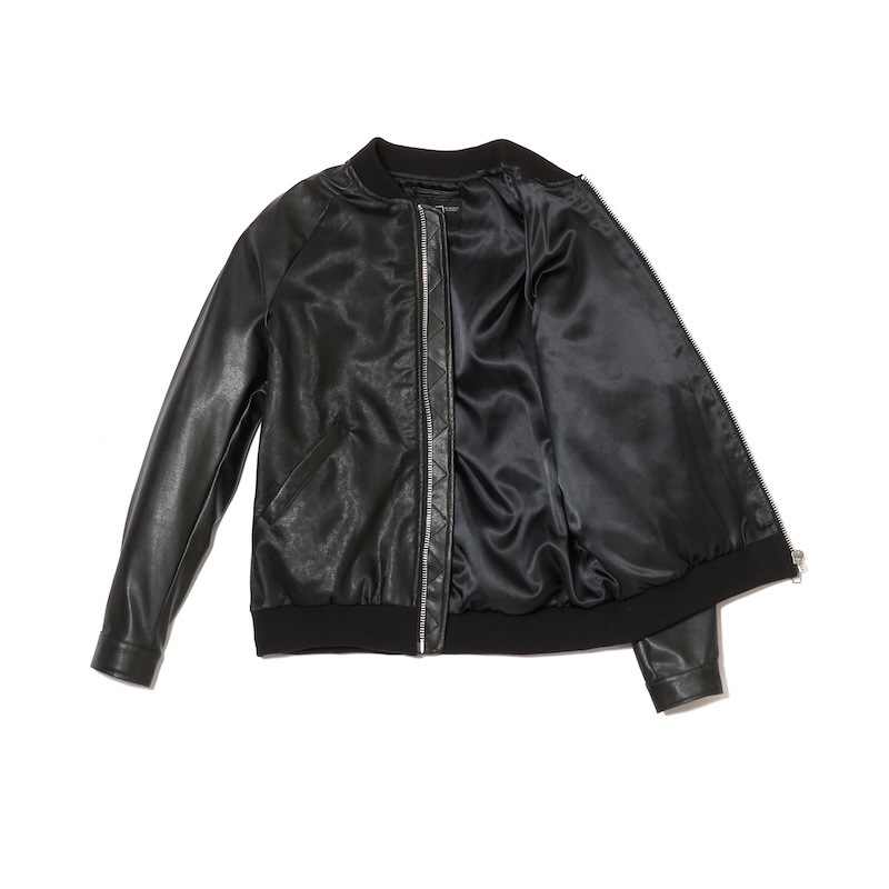 room306contemporary レザーブルゾン room306contemporary レザーブルゾン フェイクレザーステン