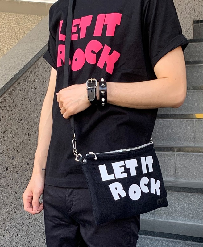 ばっぴー様確認用　punk バムフラップサコッシュ｜『666』パンクロックファッションの通販