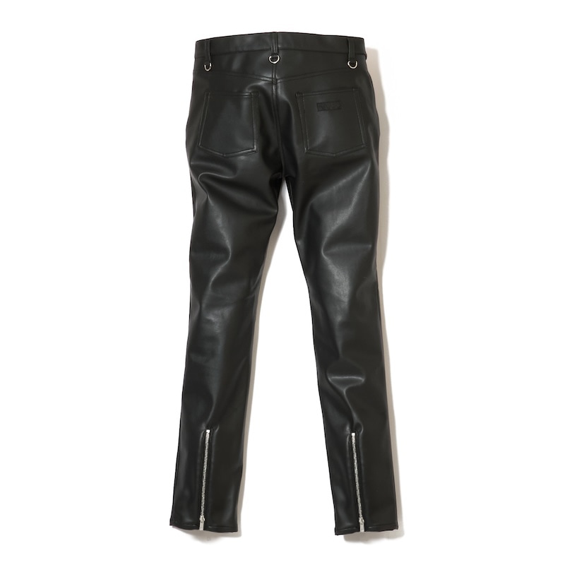 666 MAX FAUX レザー ロンドンスリムジップジーンズ　パンツ 楽天市場】666トリプルシックス◇666 MAX FAUX レザー ロンドン