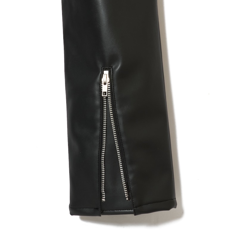 マックス・フォーレザー・レギュラーフィットZIPジーンズ｜『666