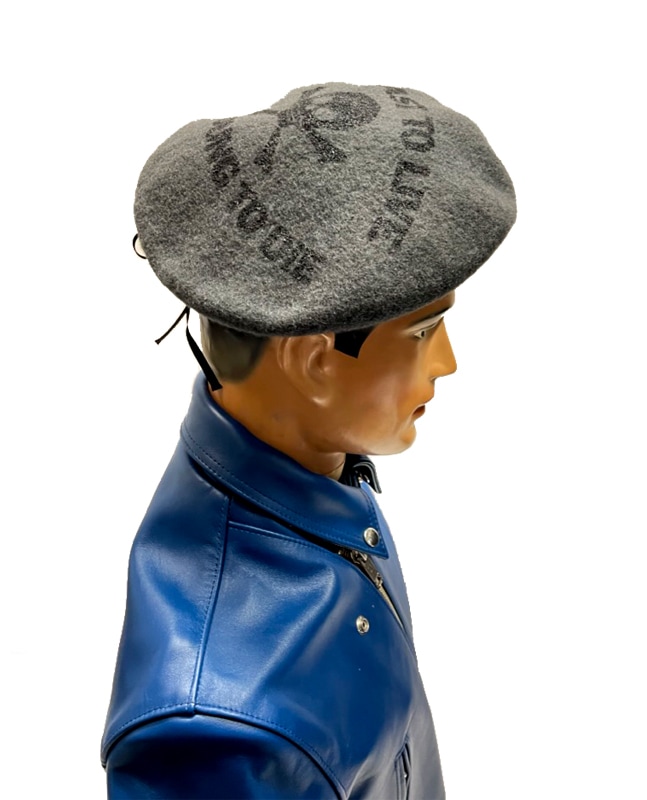 セディジョナリーズ TOO FAST TO LIVE BERET  ベレー帽 ベレー帽 TOO FAST TO LIVE(セディショナリーズ)｜『666』パンクロック