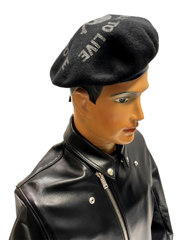 ベレー帽 TOO FAST TO LIVE(セディショナリーズ)｜『666』パンクロック