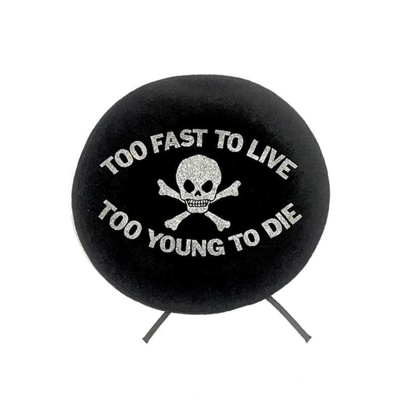 ベレー帽 TOO FAST TO LIVE(セディショナリーズ)｜『666』パンクロック