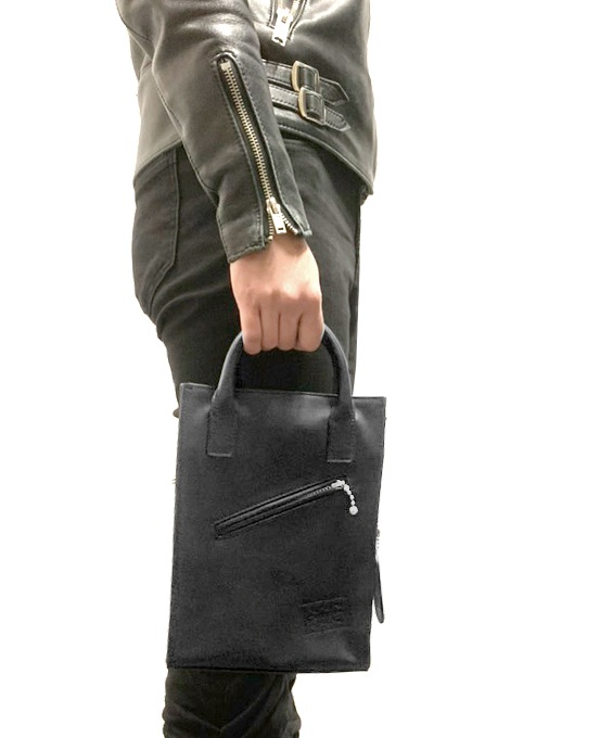 レザー ハンドバッグ ショルダー ミニ ステッチ 全6色 b3817 レザーショルダーミニバッグ|『666』パンクロックファッション